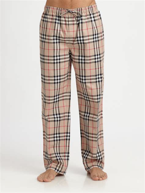 burberry print broek|burberry signatures for men.